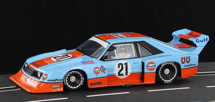 Sideways Ford Mustang - Gulf  Limited